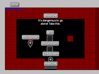 Old man cave, as seen in Tiled